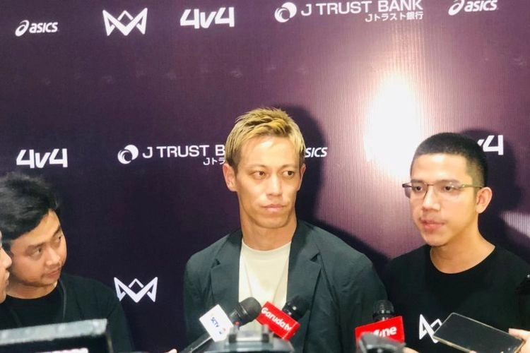 Eks AC Milan Keisuke Honda Ajak Persija Jakarta Uji Coba di JIS