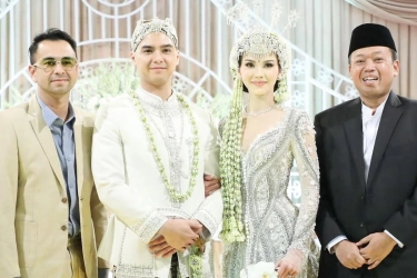 Hadiri Akad Nikah Al Ghazali dan Alyssa Daguise, Intip Gaya Stylish Raffi Ahmad