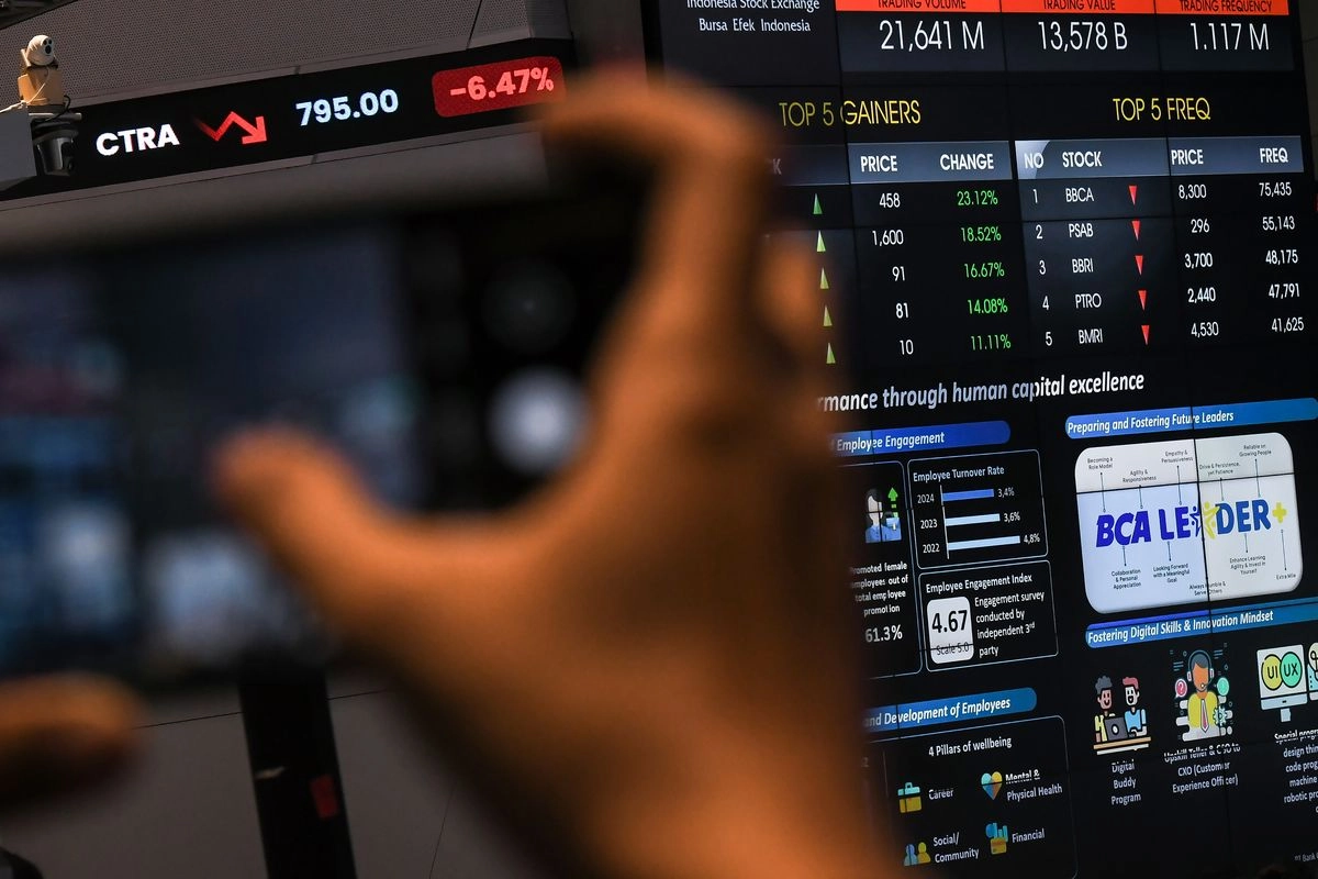 IHSG Tergelincir ke Zona Merah, Rupiah Menguat