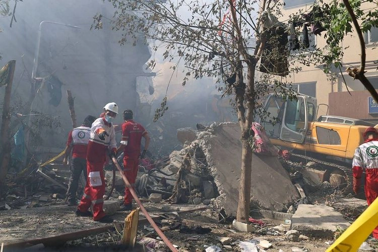 Israel Bombardir Pusat Komando Garda Revolusi di Ibu Kota Iran