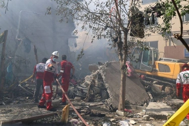 Israel Bombardir Pusat Komando Garda Revolusi di Ibu Kota Iran