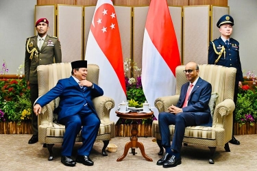 Prabowo Bahas Fase Baru Hubungan RI–Singapura