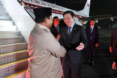 Prabowo Bakal Hadiri Leaders Retreat Bersama PM Lawrence Wong di Singapura