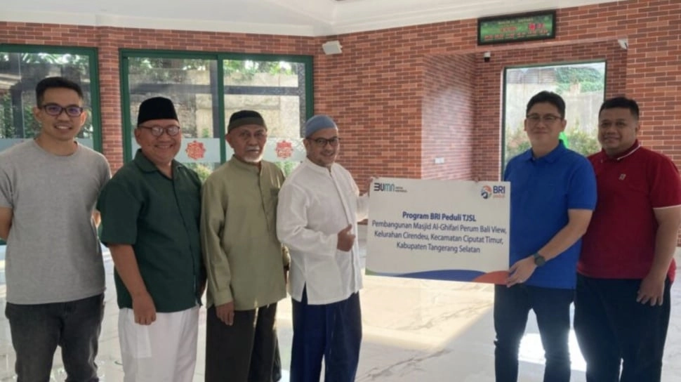 BRI Peduli Komitmen Pembangunan Berkelanjutan dengan Dukungan Pembangunan Masjid