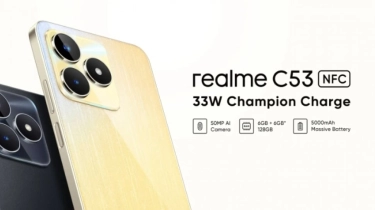 HP Realme C53 dengan Spek Gahar Harga 1 Jutaan? Sudah Dilengkapi NFC!