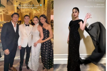 Hadir di Intimate Wedding Dinner Al Ghazali dan Alyssa, Deretan Seleb Tampil Glamor
