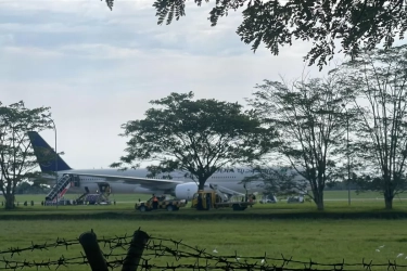 Densus 88 Dalami Ancaman Bom Terhadap Pesawat Saudia Airlines yang Angkut Jemaah Haji Indonesia