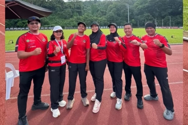 Diananda Choirunisa Cs Tekuk Tim Unggulan Malaysia, Tim Panahan Recurve Putri Indonesia Tembus Final Archery Asia Cup 2025
