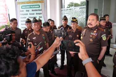 Jaksa Agung Datangi Kejati Maluku Utara, Beri Wejangan soal Tambang Nikel Ilegal
