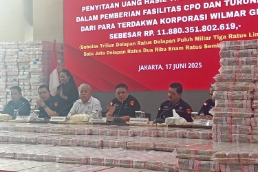 Terbesar Dalam Sejarah, Kejagung Sita Rp 11,8 Triliun Uang Kasus PCO Wilmar Group