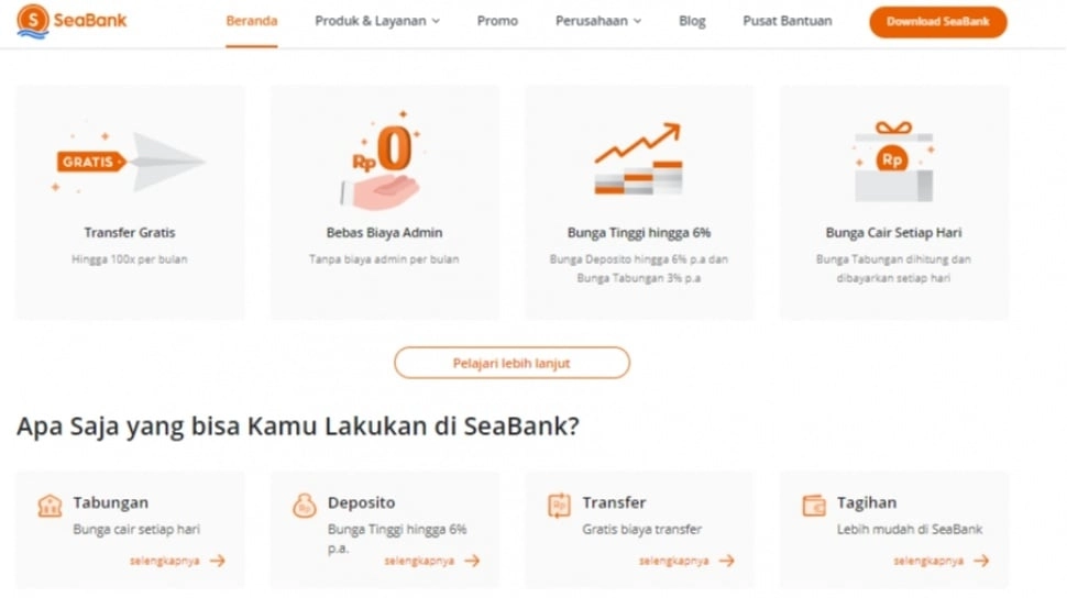 Berapa Biaya Admin SeaBank, Apakah Gratis? Simak Keuntungan Lainnya