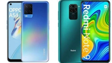 Oppo A54 vs Redmi Note 9, Duel HP Kelas Menengah Harga Rp1 Jutaan dengan Baterai Jumbo