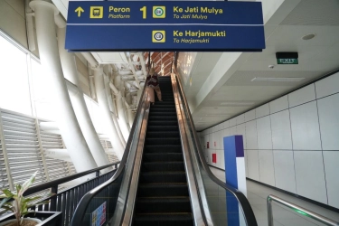 LRT Jabodebek Lakukan Peremajaan 12 Eskalator di 3 Stasiun