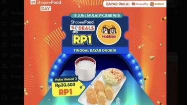 Cara Dapat Promo ShopeeFood Deals Hokben Harga Rp1