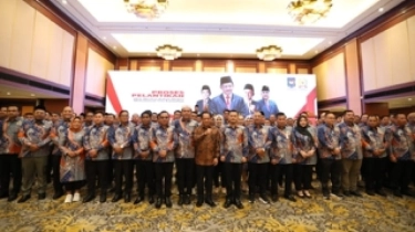 Mendagri Tegaskan Peran DPRD dalam Percepatan Realisasi PSN Pada Pelantikan Pengurus ADKASI