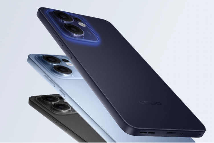 HP Oppo Reno 13A Resmi, Layar AMOLED 120 Hz dan Baterai 5.800 mAh