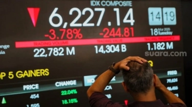 IHSG Pagi Ini Merana, Betah Bergerak di Zona Merah