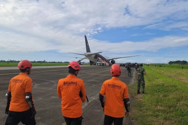 Kirim Tim ke Bandara Internasional Kualanamu, Personel Basarnas Tetap Siaga Meski Penumpang Sudah Dievakuasi