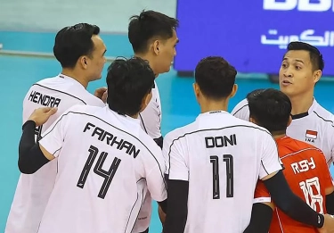 Timnas Voli Putra Indonesia Gagal ke Semifinal AVC Nations Cup 2025 Usai Kalah dari Pakistan, Lanjut Rebut 5 Besar