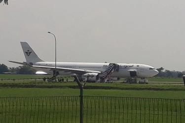 Ancaman Bom ke Pesawat Saudia Airlines Tujuan Surabaya Dikirim via Komunikasi Suara VPN Radio