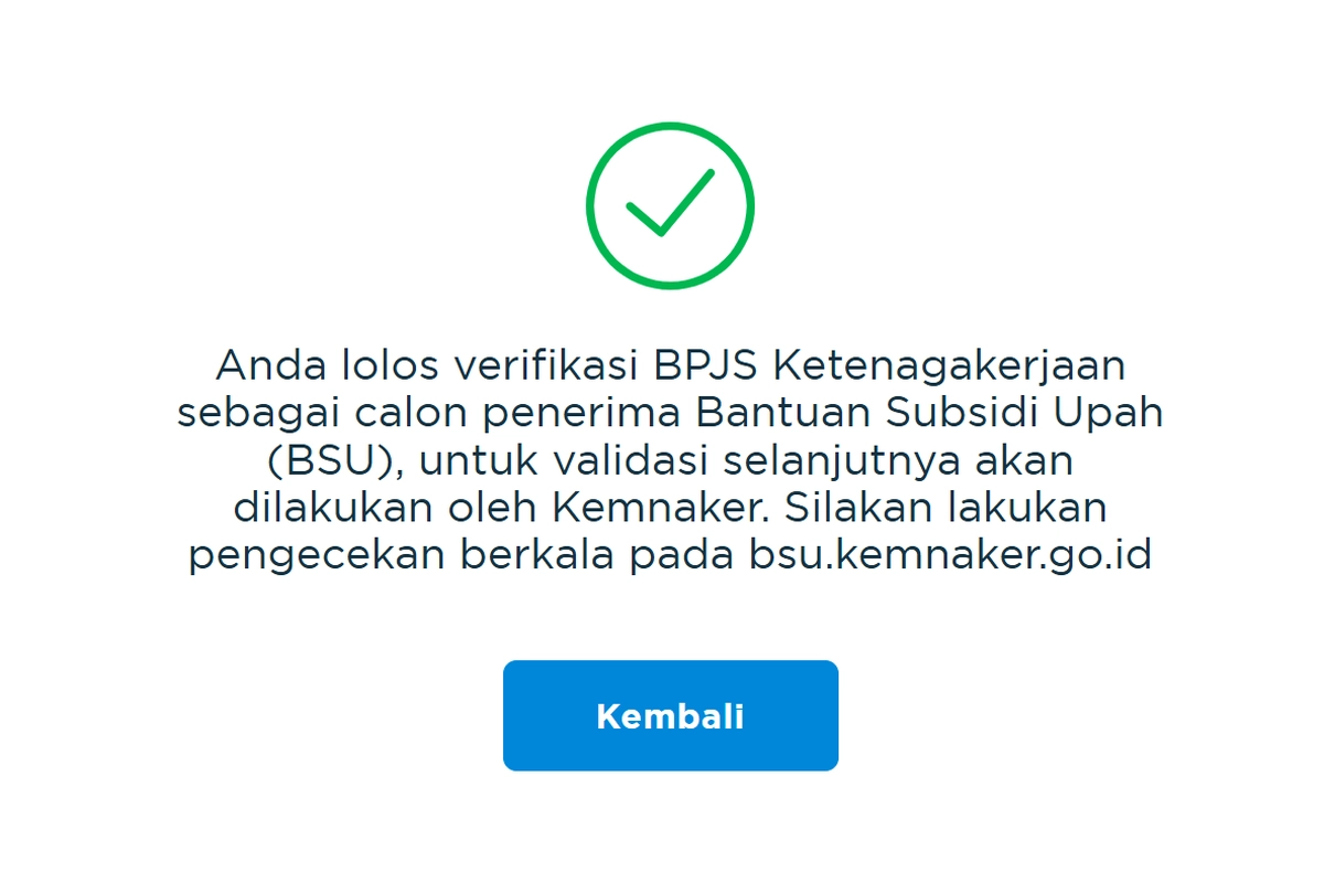 Apakah Namamu Lolos Verifikasi Penerima BSU 2025? Begini Cara Ceknya