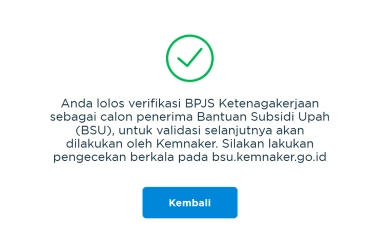 Apakah Namamu Lolos Verifikasi Penerima BSU 2025? Begini Cara Ceknya