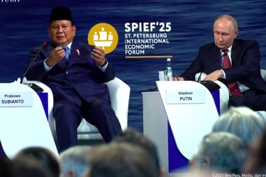 Di Depan Putin, Prabowo Sebut Produksi Beras dan Jagung RI Cetak Rekor