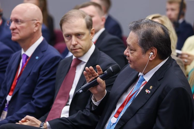 Indonesia-Rusia Pererat Kerja Sama Strategis di SPIEF 2025