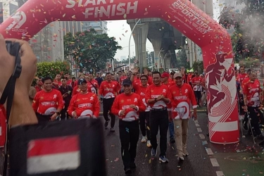 Kapolri, Panglima TNI, hingga Ketua KPK Buka Bhayangkara Sport Day