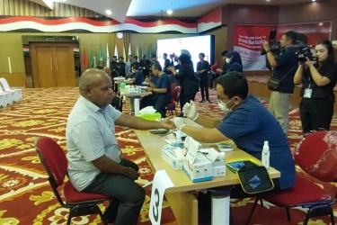 Kepala Daerah Jalani Pemeriksaan Kesehatan untuk Retreat Gelombang II