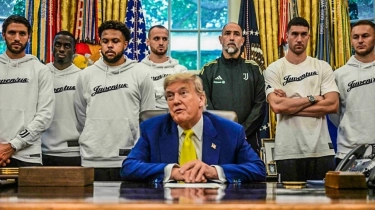 Respons Pemain Juventus usai Dipaksa Dengarkan 'Khotbah' Donald Trump Soal Iran-Israel