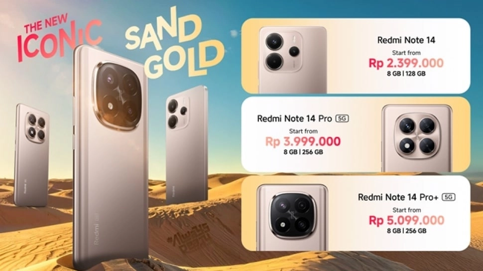 Xiaomi Luncurkan Warna Baru untuk Redmi Note 14 Series, Elegan dan Berkelas!