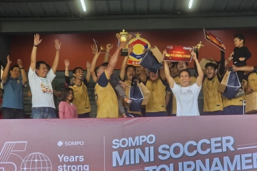 Momen Olahraga Jadi Cara Sompo Insurance Perkuat Hubungan Bisnis dengan Mitra Strategis Bank hingga Platform Digital