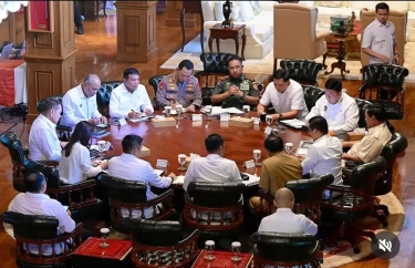 Bahas Dampak Konflik Iran-Israel, Presiden Prabowo Gelar Ratas di Hambalangan Dihadiri Menko Polkam Budi Gunawan, Menlu Sugiono Hingga Panglima TNI