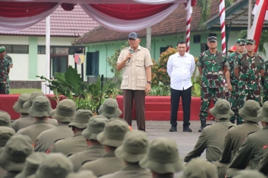 Sarjana Calon Pimpinan Dapur MBG Dilatih TNI agar Tak Korupsi