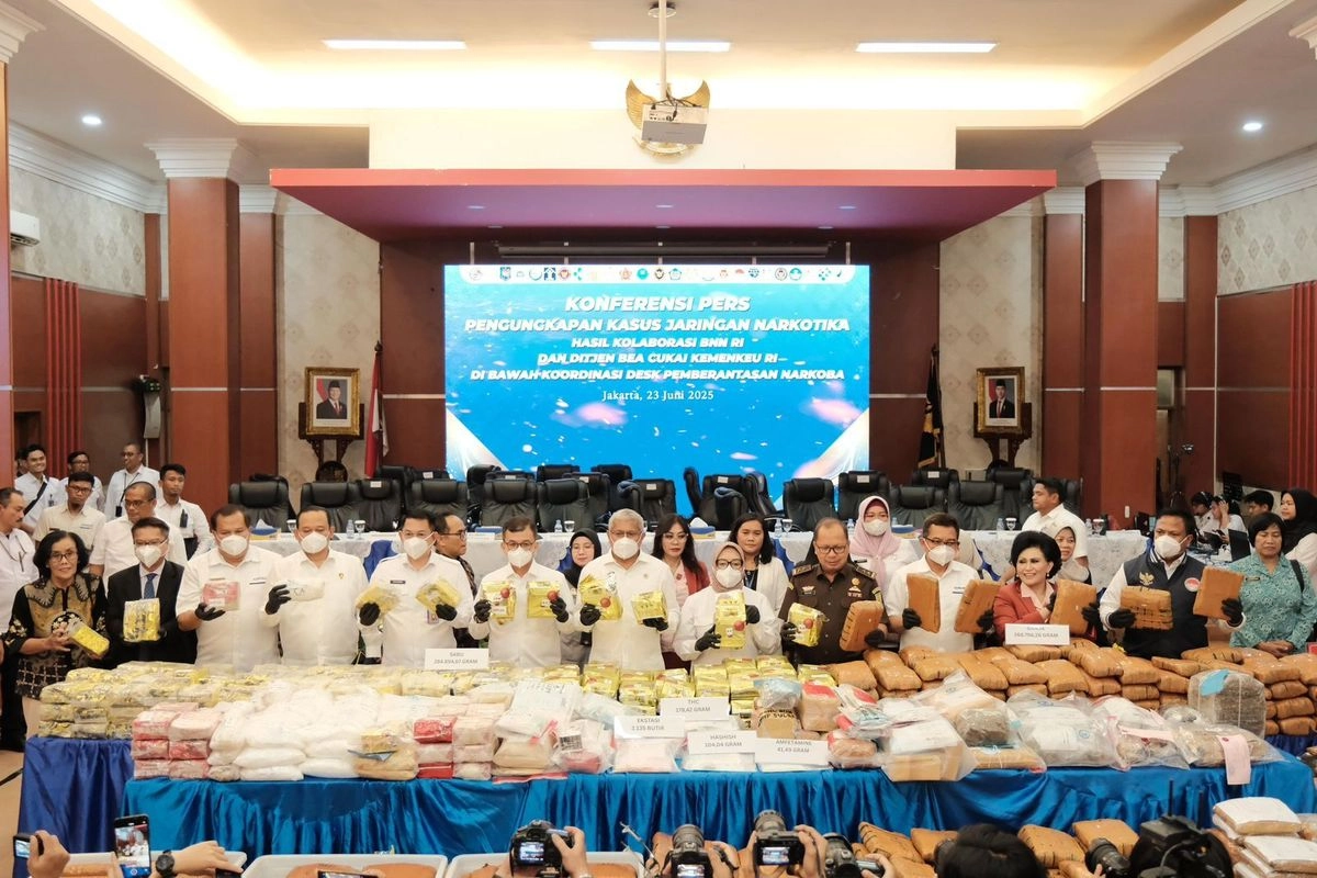 Tingkatkan Pengawasan Narkotika Dalam Negeri, Bea Cukai Lacak Peredaran di Jalur Domestik