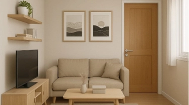 6 Ide Desain Interior Rumah Subsidi Minimalis 14 m2, Nyaman Walau Kecil