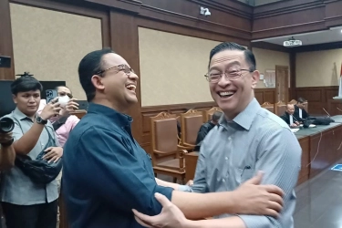 Anies: Saya Sahabat Tom Lembong, Saya Ikuti Terus Perjalanan Sidang