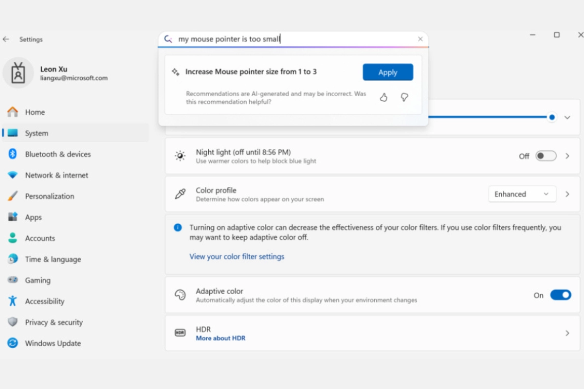 Microsoft Umumkan Mu, Model AI Mini untuk Laptop Copilot+ PC