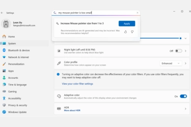 Microsoft Umumkan Mu, Model AI Mini untuk Laptop Copilot+ PC