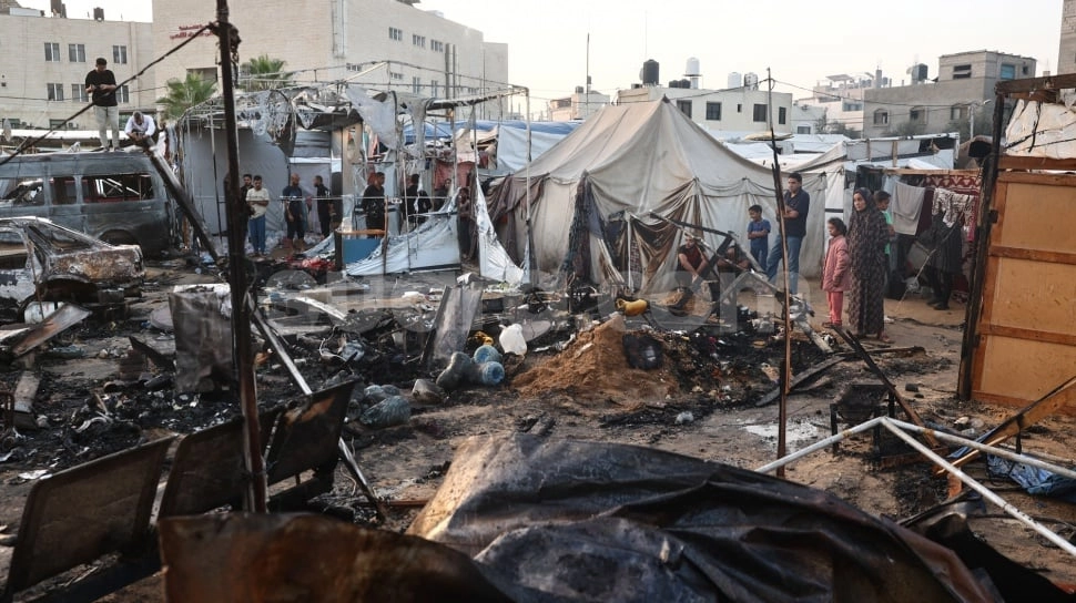 Israel Serang Tenda Pengungsi di Jalur Gaza, Puluhan Warga Tewas