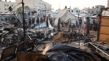 Israel Serang Tenda Pengungsi di Jalur Gaza, Puluhan Warga Tewas