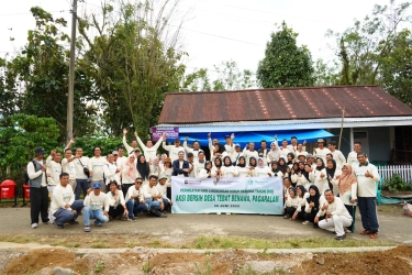 Peduli Lingkungan, Pusri Gelar Pelatihan Pengolahan Sampah dan Aksi Bersih Desa di Pagaralam Palembang