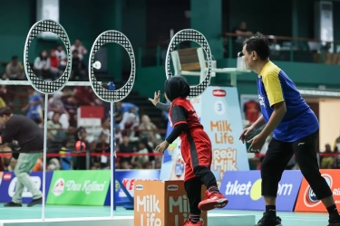 SenengMinton Kembali Digelar, Cetak Generasi Emas Bulu Tangkis Lewat Arena Bermain
