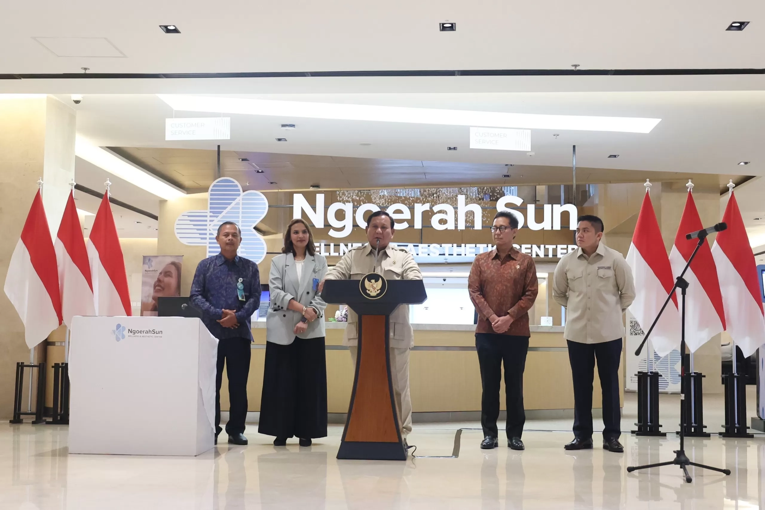 Seskab Teddy Sebut NSWAC yang Diresmikan Presiden Prabowo Mampu Tarik Pasien Manca Negara