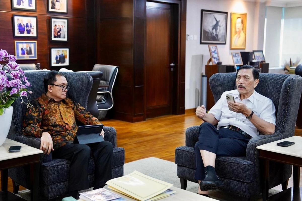 KPPU Temui Luhut Bahas Apa?