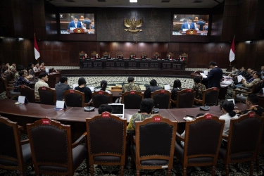 MK Tolak Uji Materi UU MD3 soal DPR Wajib Rapat di Gedung DPR
