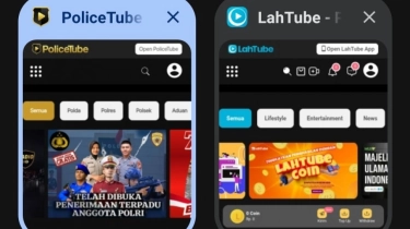 4 Temuan Warganet soal Kejanggalan PoliceTube, Mirip Situs Lahtube