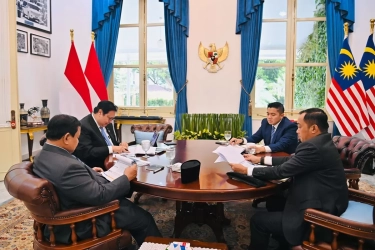 Rapat Terbatas Prabowo dan Airlangga Bahas Strategi Ekonomi RI di AS