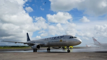 Sayap Boeing 'Senggol' Ekor Airbus di Bandara Hanoi, Ratusan Penumpang Vietnam Airlines Tegang